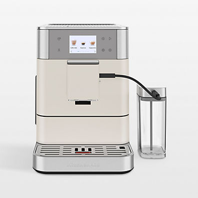 View KitchenAid ® KF7 Fully Automatic Espresso Machine in Porcelain White details