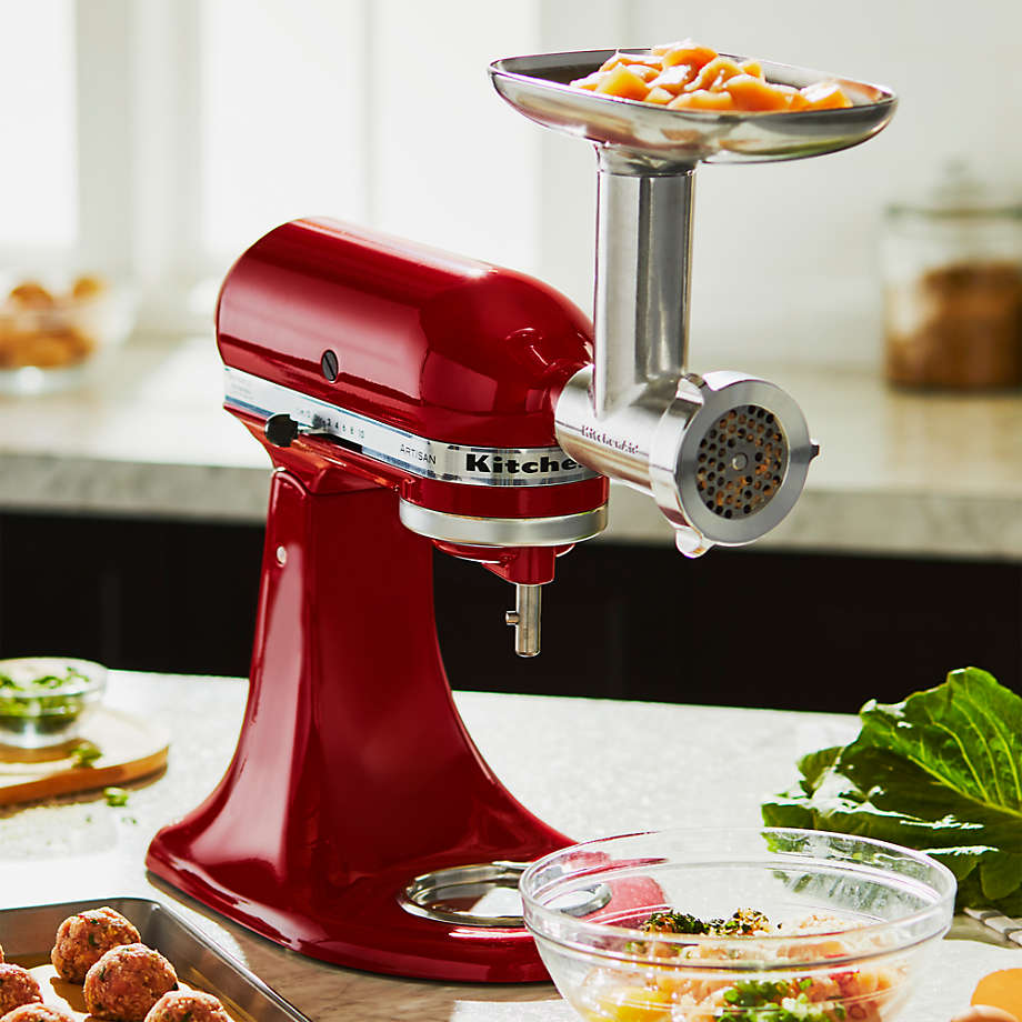 Kitchenaid meat deals grinder sausage stuffer