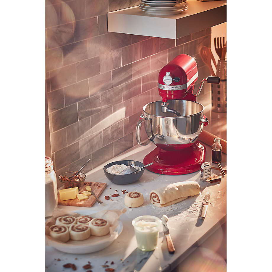 Crate&Barrel KitchenAid ® Pro Line ® Series Candy Apple Red 7-Quart  Bowl-Lift Stand Mixer