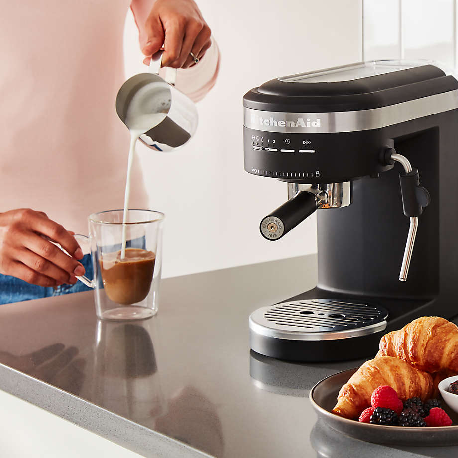 KitchenAid Matte Milkshake White Burr Coffee Grinder + Reviews, Crate &  Barrel