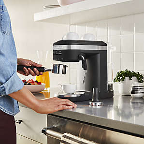 KitchenAid Espresso Maker in Matte Charcoal Grey