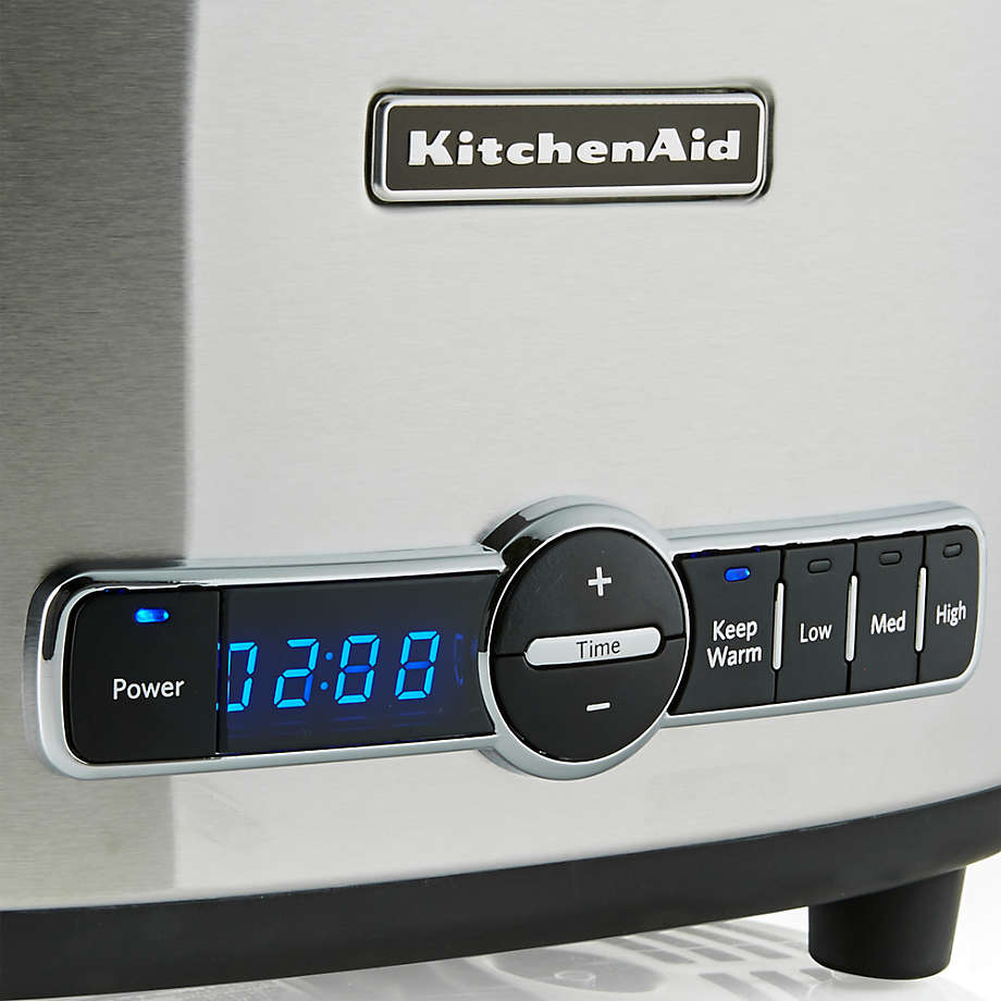forsøg Tag telefonen opstrøms KitchenAid 6-Qt. Slow Cooker Crock Pot + Reviews | Crate & Barrel
