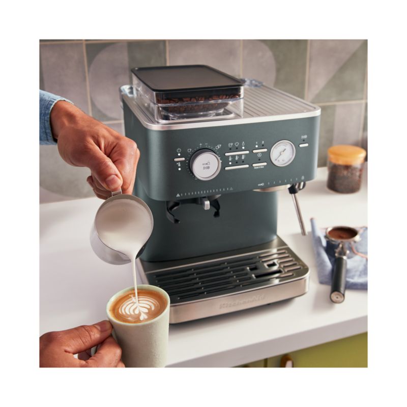 KitchenAid ® Semi-Automatic Espresso Machine in Juniper - image 1 of 7