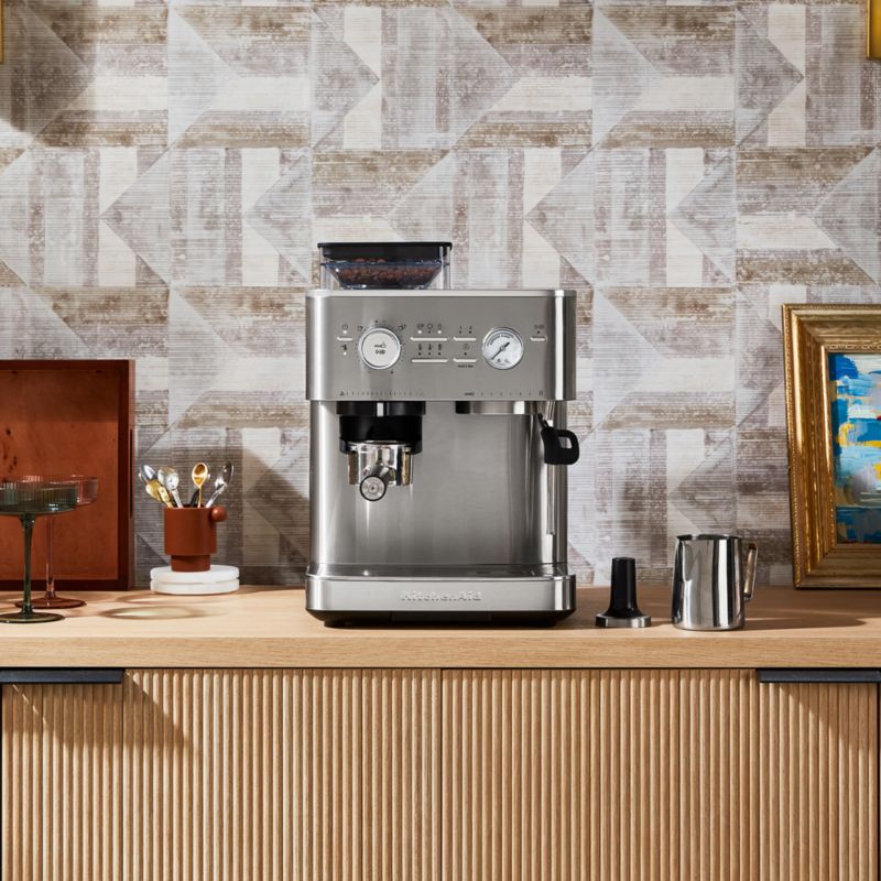 KitchenAid ® Semi-Automatic Espresso Machine in Stainless Steel - image 5 of 7