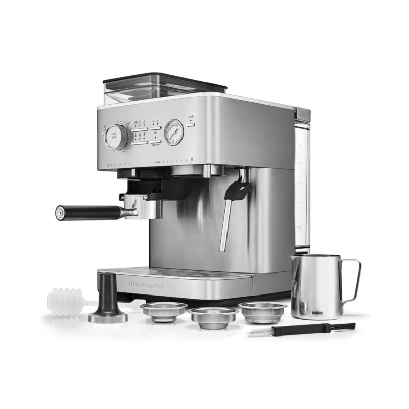 KitchenAid ® Semi-Automatic Espresso Machine in Stainless Steel - image 6 of 7