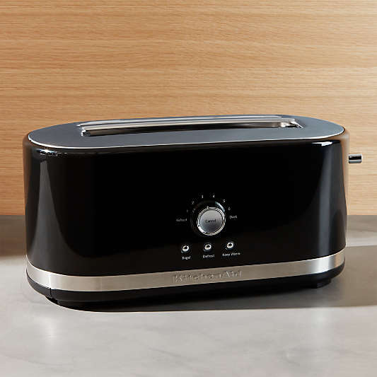 KitchenAid ® Onyx Black 4-Slice Long Slot Toaster