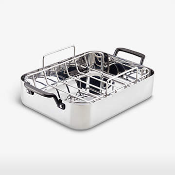  Cuisinart 7117-15NSR 15 Stainless Steel Roaster w/Non-Stick  Rack Chef's-Classic-Stainless-Cookware-Collection, Inch: Home & Kitchen