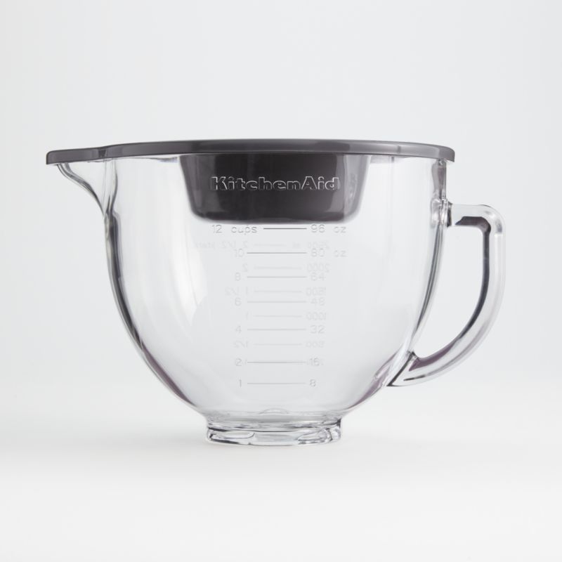 KitchenAid Stand Mixer Mermaid Lace White 5-Qt. Ceramic Mixing Bowl +  Reviews, Crate & Barrel