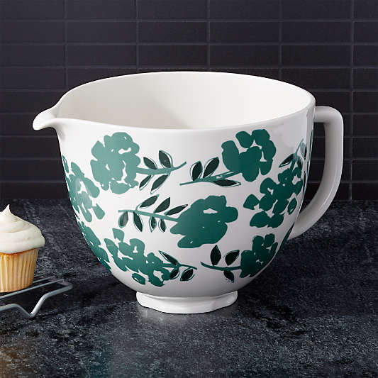 KitchenAid ® 5-qt. Flora Ceramic Bowl