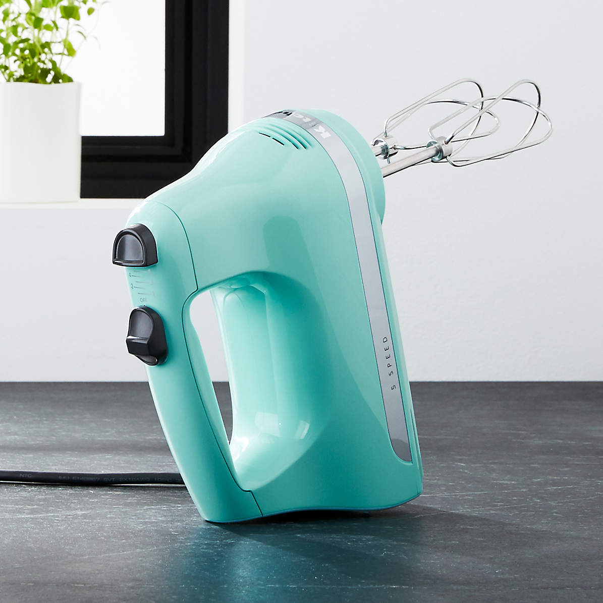 Ice Blue Details about   KitchenAid KHM512IC 5-Speed Ultra Power Hand Mixer 