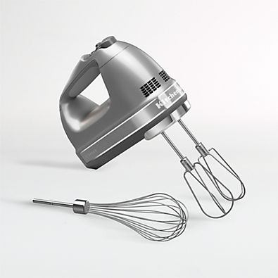 View KitchenAid ® Silver 7-Speed Hand Mixer details