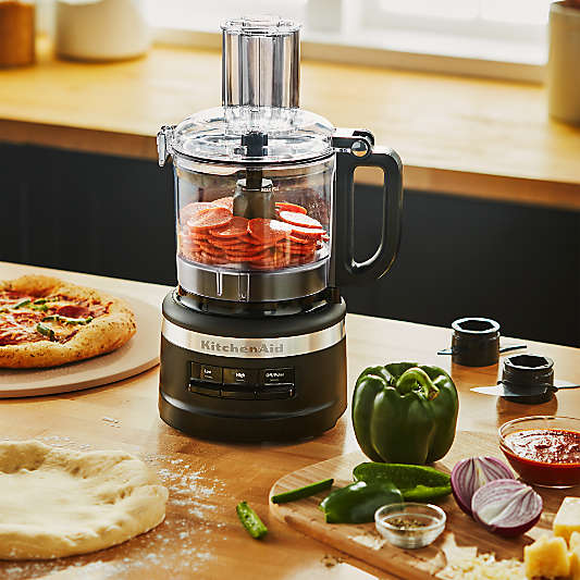 KitchenAid ® Matte Black 7-Cup Food Processor