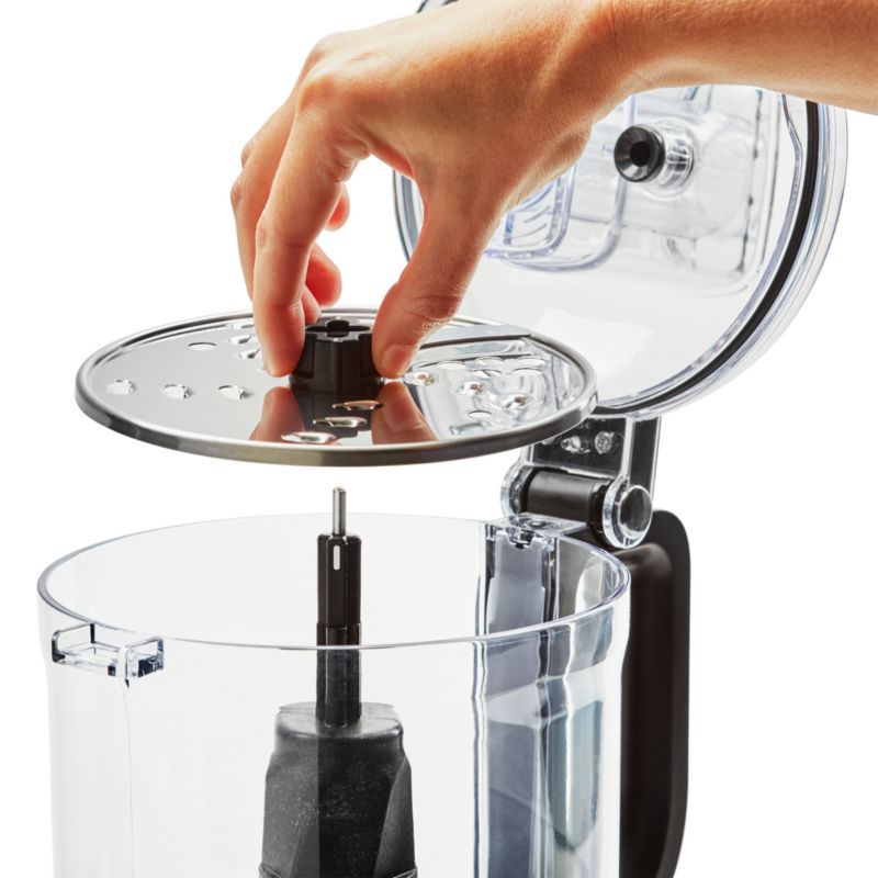 KitchenAid Contour Silver 7-Cup Food Processor + Reviews | Crate & Barrel