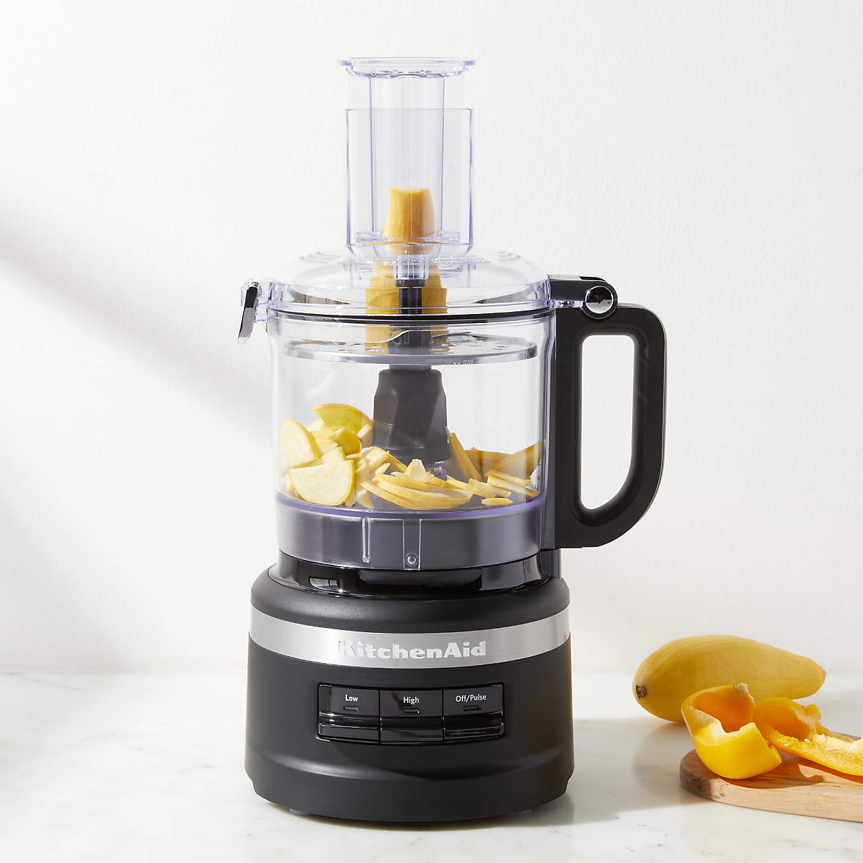 KitchenAid ® Matte Black 7-Cup Food Processor Plus