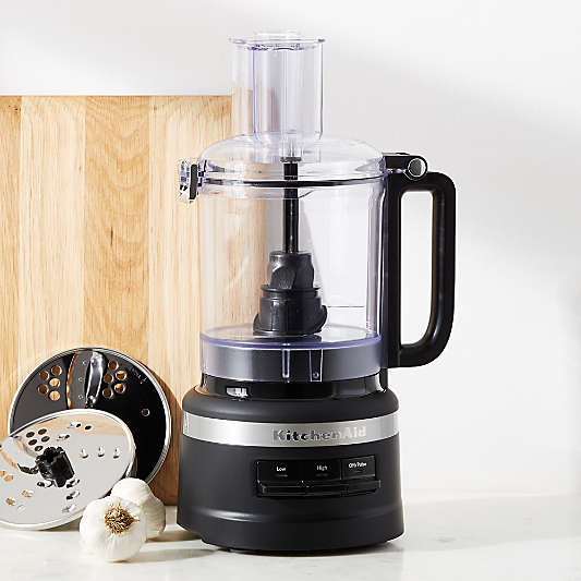 KitchenAid ® Matte Black 9-Cup Food Processor