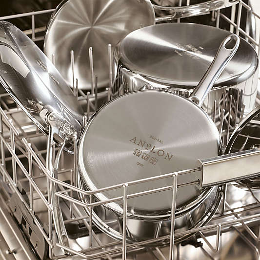 Anolon ® Everlast Stainless Steel Tri-Ply 10-Piece Cookware Set