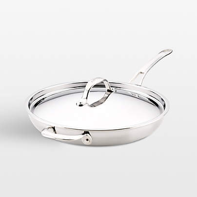 Anolon ® Everlast Stainless Steel Tri-Ply 12.5" Fry Pan