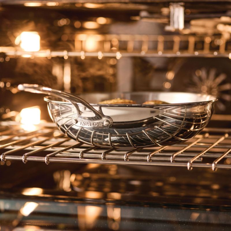 KitchenAid ® Anolon Everlast Stainless Steel Tri-Ply 12.5" Stirfy Pan - image 1 of 5