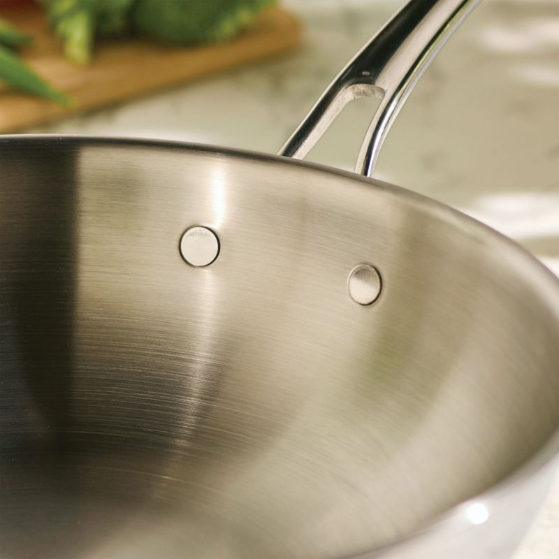 KitchenAid ® Anolon Everlast Stainless Steel Tri-Ply 12.5" Stirfy Pan - image 2 of 5