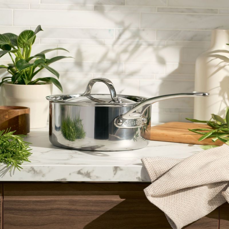 KitchenAid ® Anolon Everlast Stainless Steel Tri-Ply 3-Qt. Saucepan - image 2 of 5