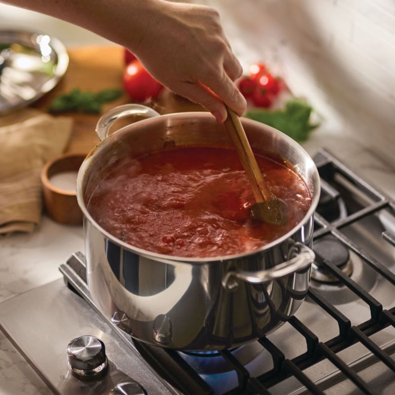 KitchenAid ® Anolon Everlast Stainless Steel Tri-Ply 8-Qt. Saucepan - image 3 of 5