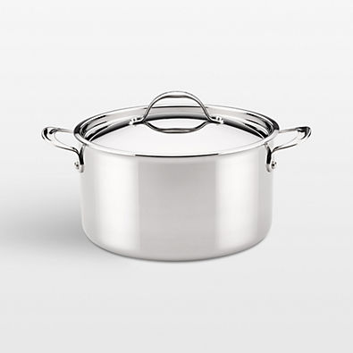 View Anolon ® Everlast Stainless Steel Tri-Ply 8-Qt. Saucepan details
