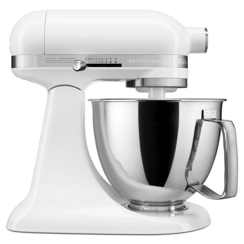 KitchenAid® Artisan® Mini 3.5-Quart Tilt-Head White Stand Mixer