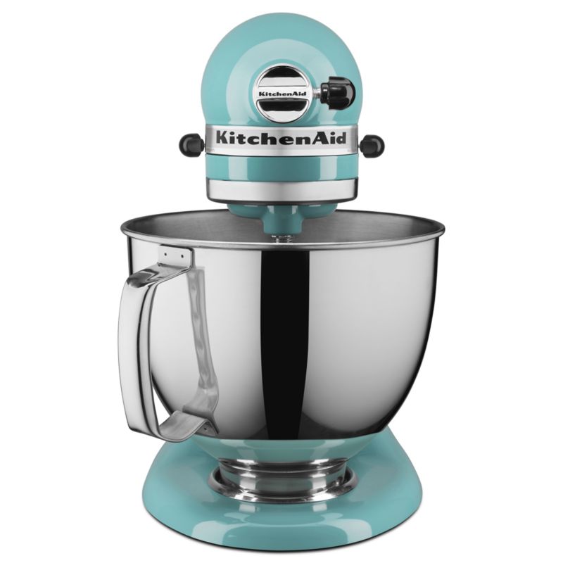 KitchenAid KSM150PSMC Metallic Chrome 5-Quart Tilt-Head Stand Mixer +  Reviews, Crate & Barrel