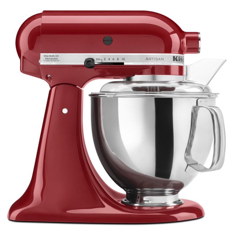 Crate&Barrel KitchenAid ® Pro 600 ™ Series Empire Red 6-Quart Bowl