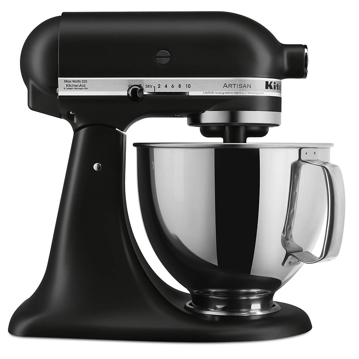 Kitchenaid Ksm150psbm Artisan Matte Black 5-quart Tilt-head Stand Mixer 