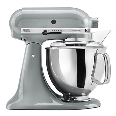 View KitchenAid ® Artisan® Series Metallic Chrome 5-Quart Tilt-Head Stand Mixer details