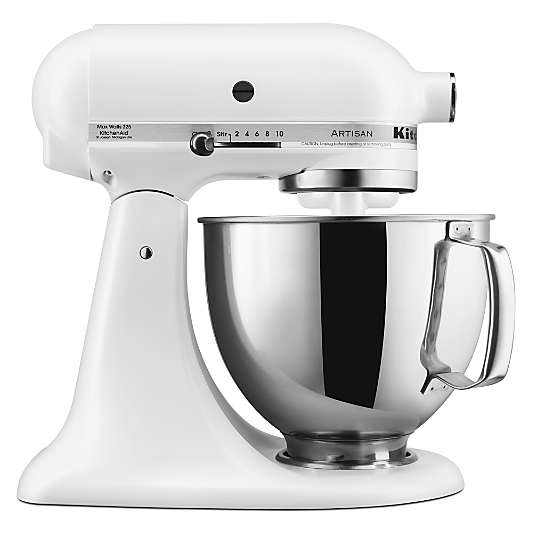 KitchenAid ® Artisan® Series Matte White 5-Quart Tilt-Head Stand Mixer