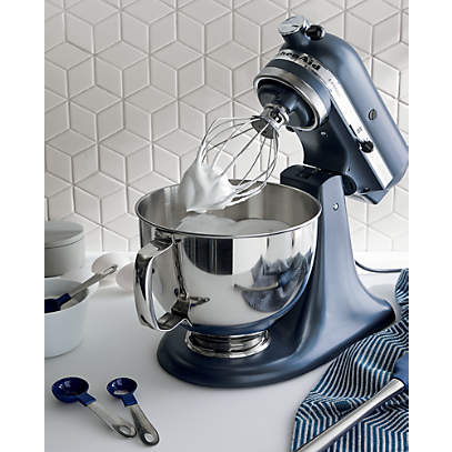 steel blue stand mixer