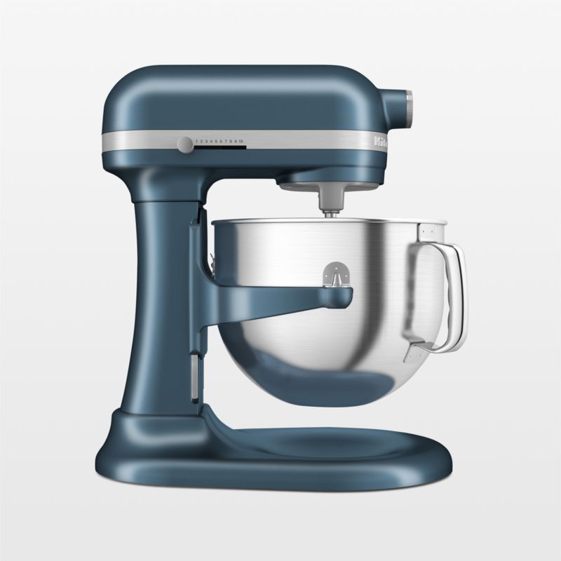 KitchenAid 6-Quart 10-Speed Blue Steel Stand Mixer at