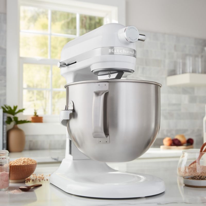 KitchenAid ® White 7-Quart Bowl-Lift Stand Mixer - image 1 of 5