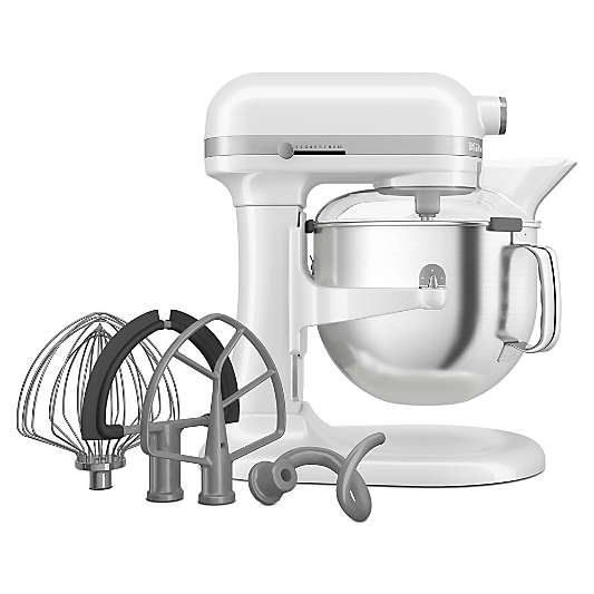 KitchenAid ® White 7-Quart Bowl-Lift Stand Mixer