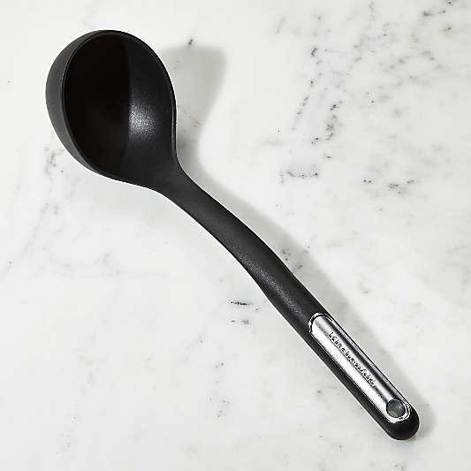 KitchenAid ® Black Silicone Ladle