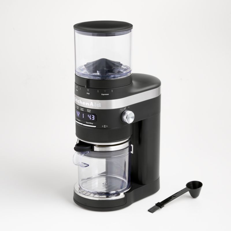 KitchenAid Matte Milkshake White Burr Coffee Grinder + Reviews, Crate &  Barrel Canada