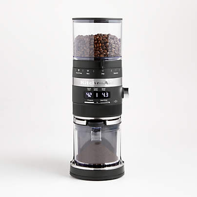 KitchenAid ® Matte Black Burr Coffee Grinder