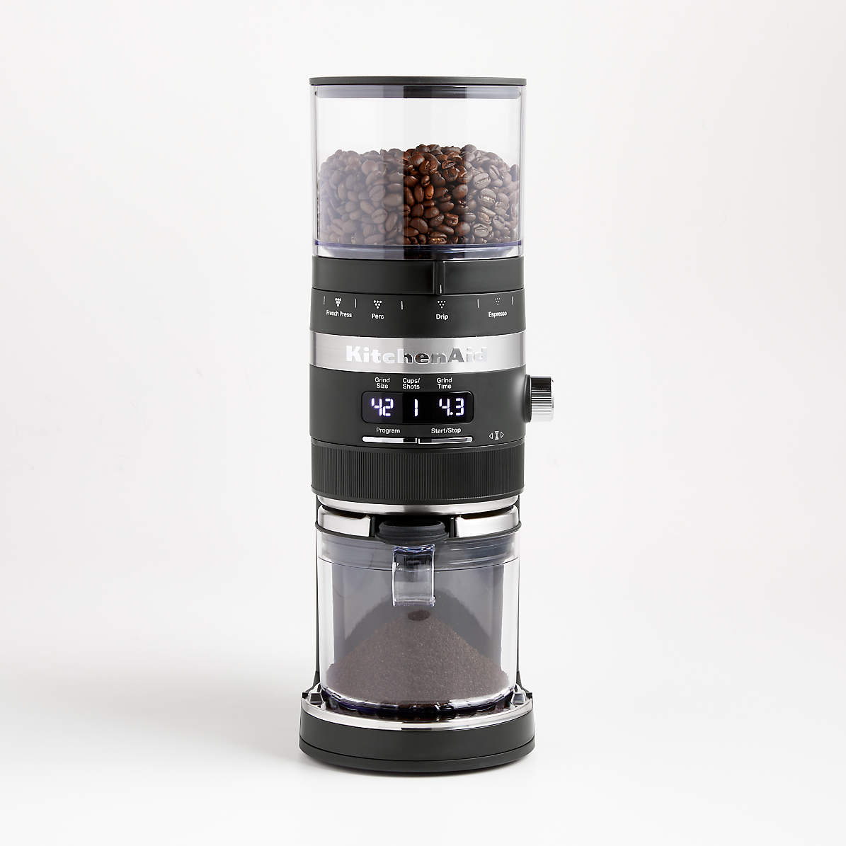 kitchenaid burr coffee grinder review