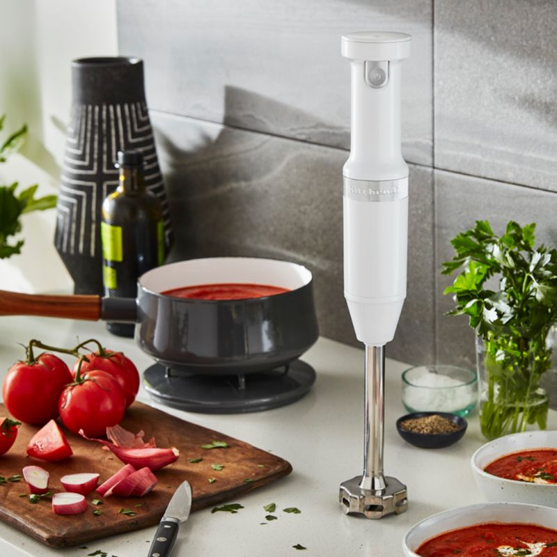 KitchenAid ® White Cordless Hand Blender - image 2 of 11