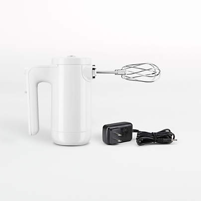 KitchenAid White Cordless 5-Cup Mini Food Processor Chopper +
