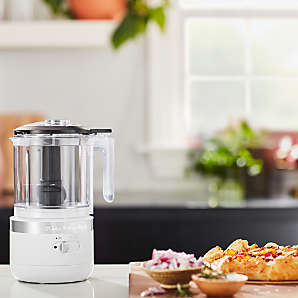 Crate&Barrel KitchenAid ® White 13-Cup Food Processor