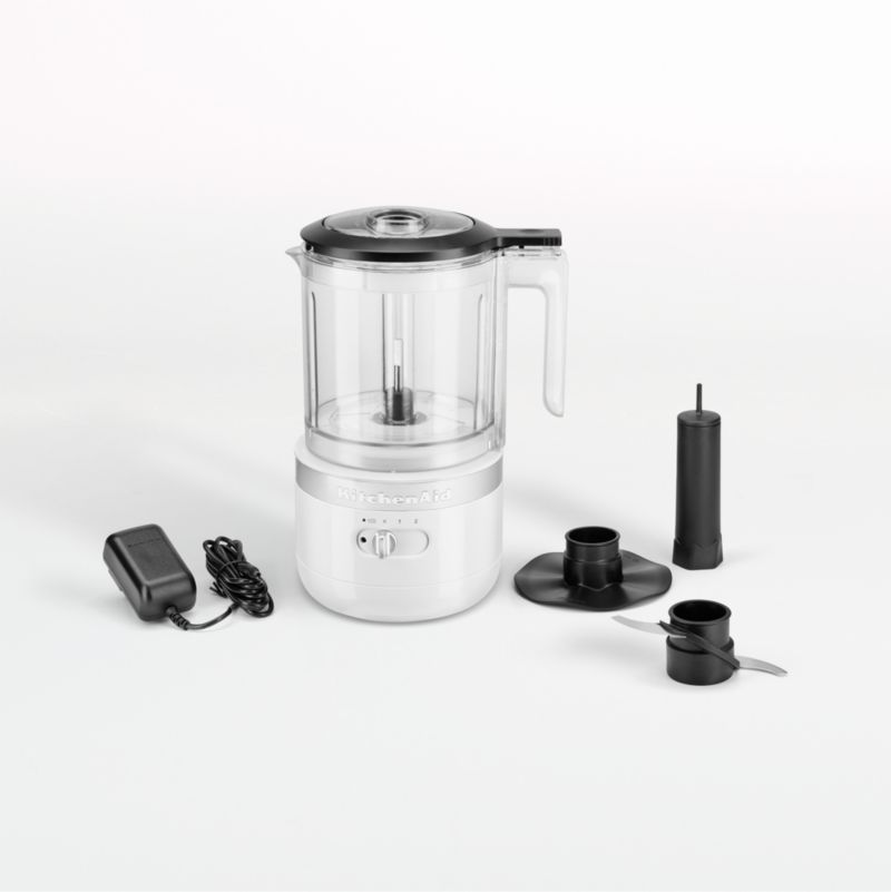 KitchenAid ® White Cordless 5-Cup Mini Food Chopper - image 7 of 9