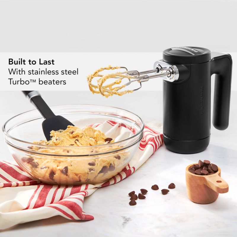 KitchenAid ® Black Cordless Hand Mixer - image 5 of 12