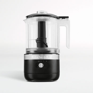 View KitchenAid ® Black Cordless 5-Cup Mini Food Chopper details