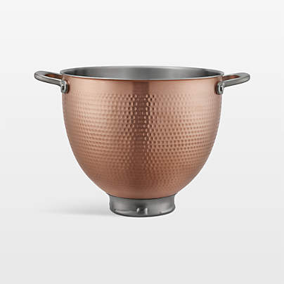 KitchenAid 5 Quart Hammered Copper Mixing Bowl