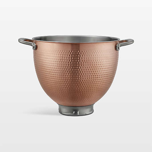 KitchenAid 5 Quart Hammered Copper Mixing Bowl