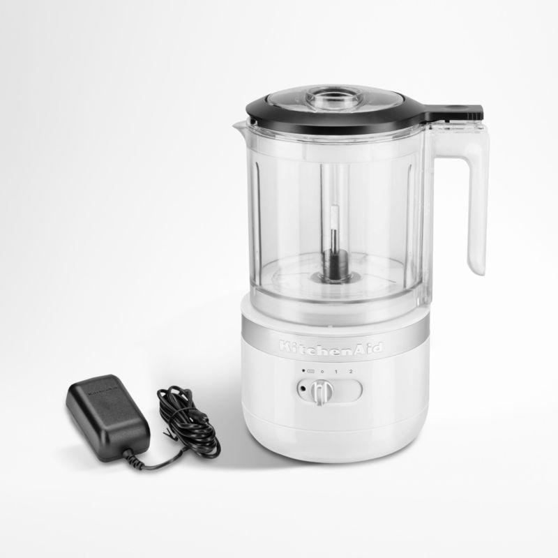 KitchenAid ® White Cordless 5-Cup Mini Food Chopper - image 8 of 9