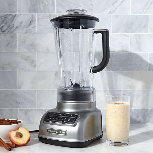 KitchenAid ® 5-Speed Contour Silver Diamond Vortex Blender